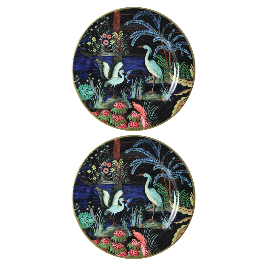 Mignardise plate, Palace Garden, Gien