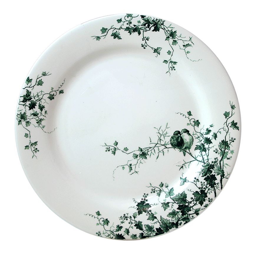 Dinner plate, The Birds, Gien