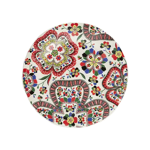 Assiette à Dessert 23,2cm, Chance Folle, GIEN