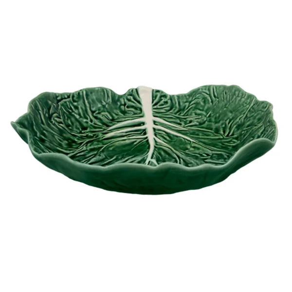 Salad bowl 32.5 cm, Cabbage, Bordallo Pinheiro