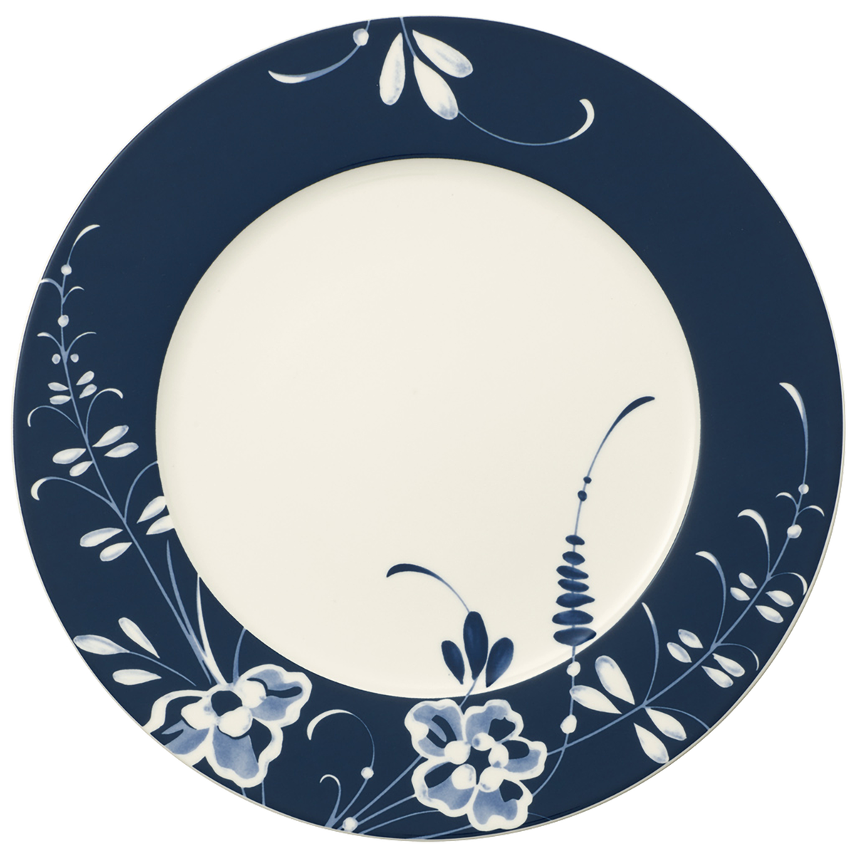 Assiette de Présentation 30 cm Bleue Vieux Luxembourg Brindille, Villeroy & Boch