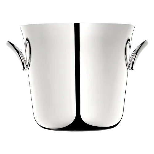 Silver-plated champagne bucket, Vertigo, Christofle