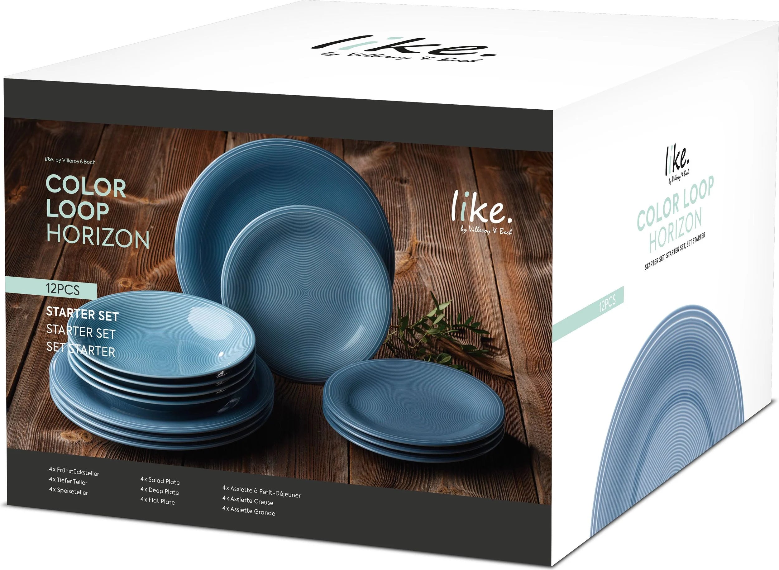 Lot 36 pièces, Color Loop, Villeroy & Boch