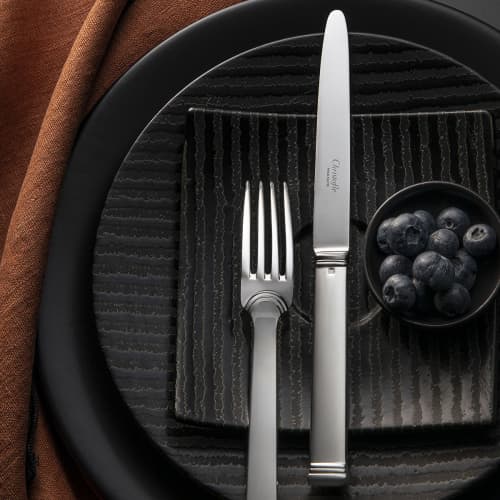 Table knife, Commodore silver metal, Christofle