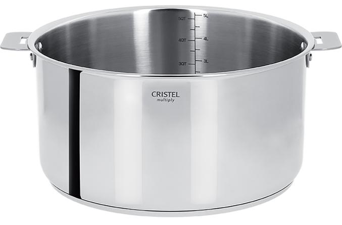 Stainless steel saucepan 16cm, Removable Casteline, CRISTEL