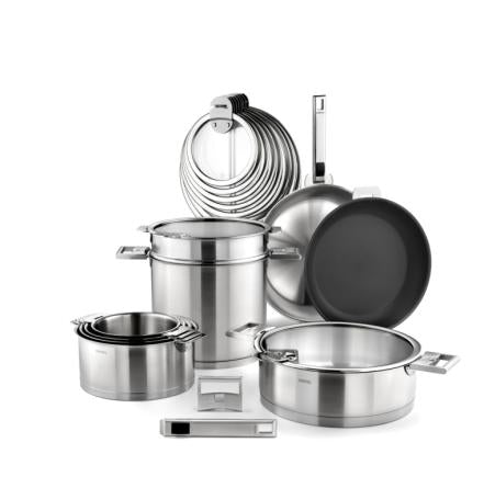 Stainless steel casserole dish 22 cm, removable Strate, Cristel