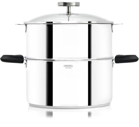 Biome 20 cm Healthy Cooking, Removable Mutine Black, CRISTEL