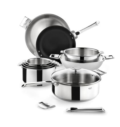 Stainless steel saucepan 18cm, Removable Casteline, CRISTEL