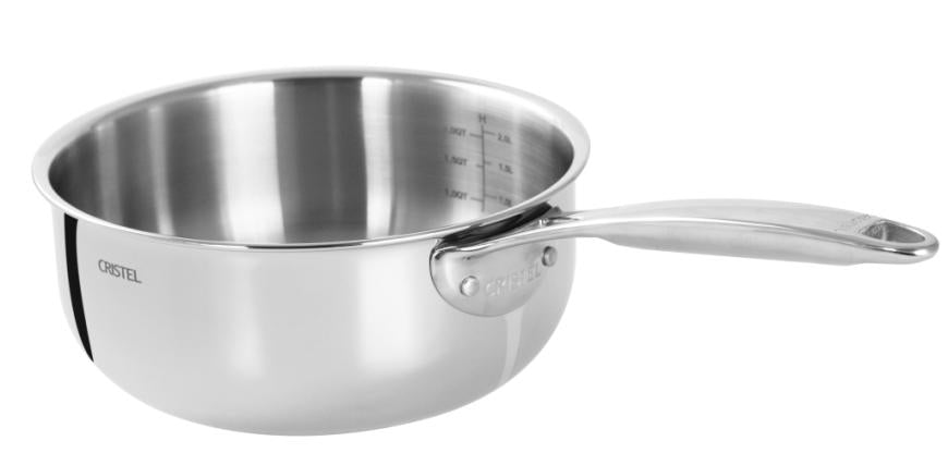 Stainless steel saucepan 14cm, Castel'Pro, CRISTEL