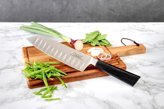 Santoku knife blade 18cm, Marttiini, CRISTEL
