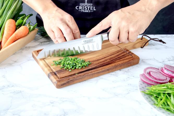Santoku knife blade 18cm, Marttiini, CRISTEL