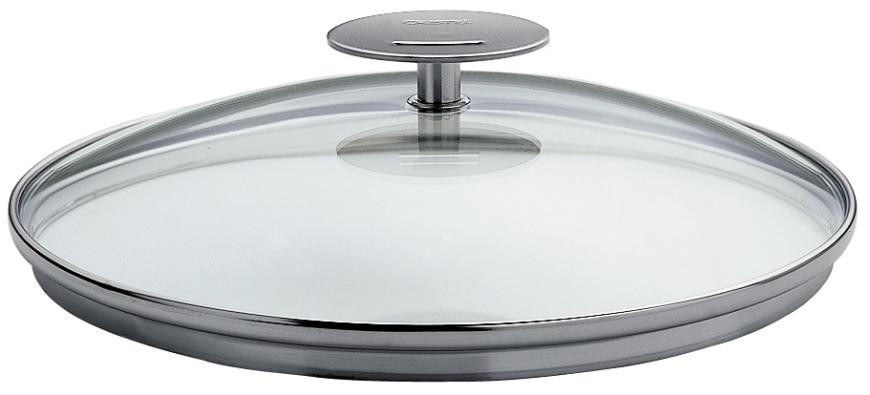 Glass cover 14cm, Platinum, CRISTEL