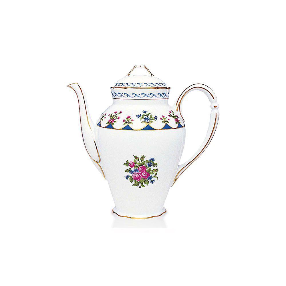 Chateaubriand Bernardaud coffee pot, sugar bowl and creamer set