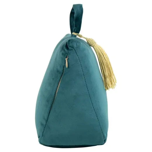 Door stop 18cm, Petrol Velvet, Mars & More