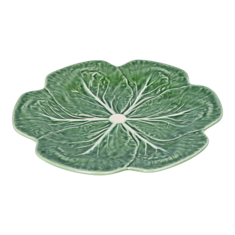 Flat plate 26.5 cm, Cabbage, Bordallo Pinheiro