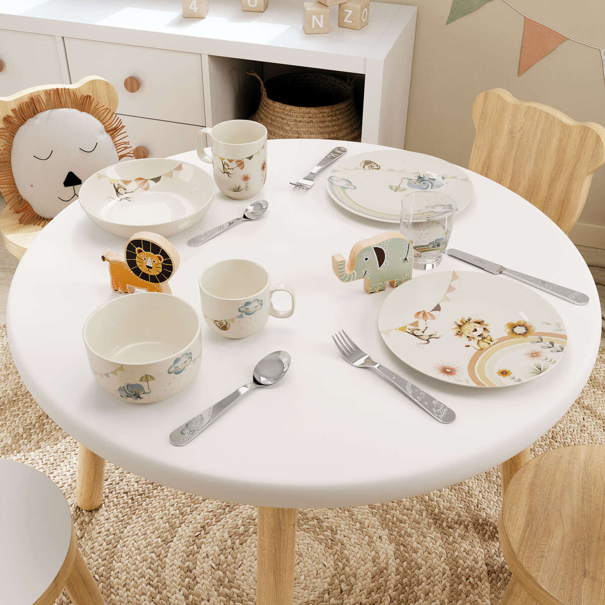 Ensemble Enfant 3 pces Walk Like a Elephant, Villeroy & Boch