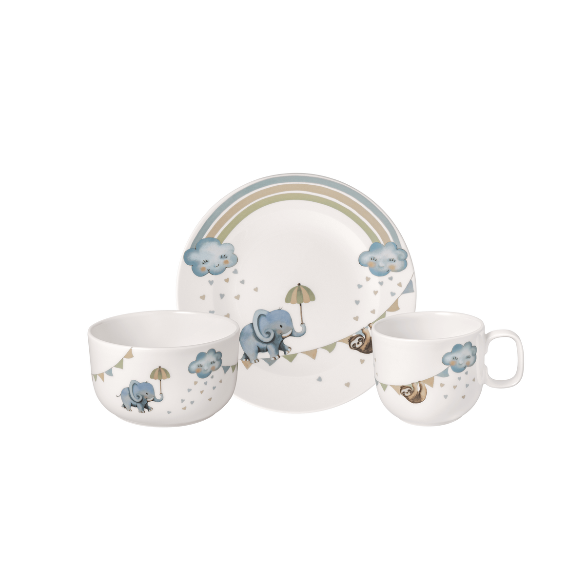 Ensemble Enfant 3 pces Walk Like a Elephant, Villeroy & Boch