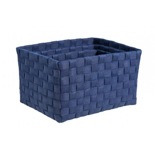Set of 3 baskets, Expert Blue, Cosy & Trendy