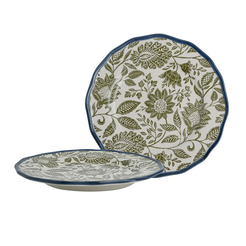 Assiette dessert 21 cm Sage, Laura Ashley