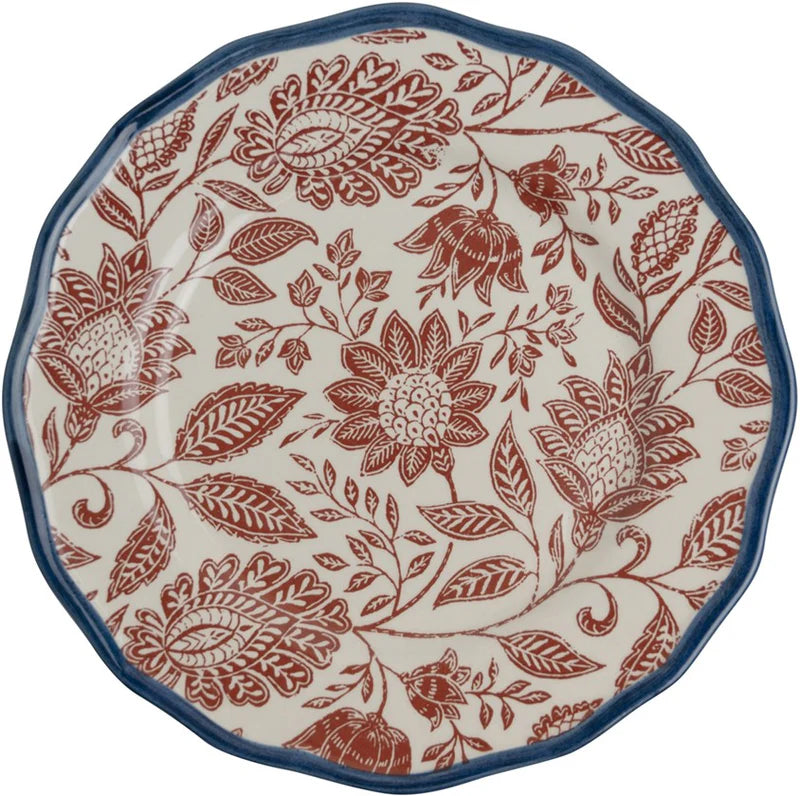 Assiette dessert 21 cm Terra Hedingham Blue, Laura Ashley