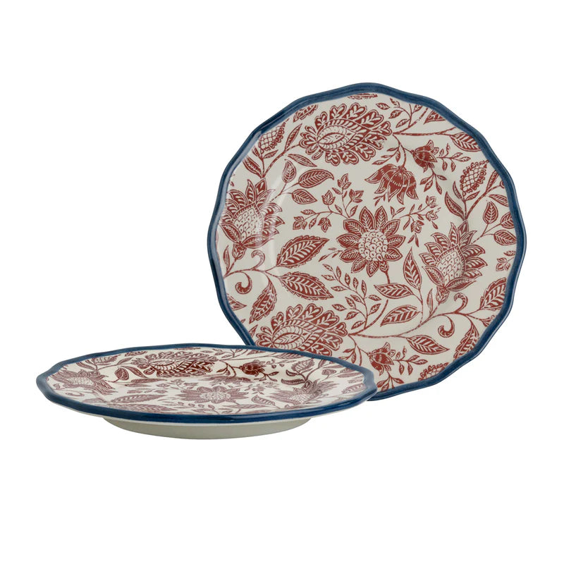 Assiette dessert 21 cm Terra Hedingham Blue, Laura Ashley