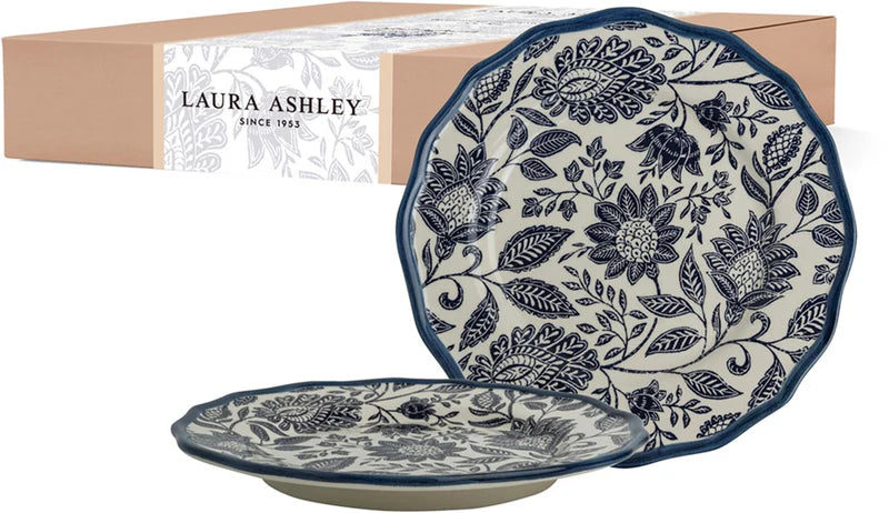 Assiette dessert 21 cm Hedingham Blue, Laura Ashley