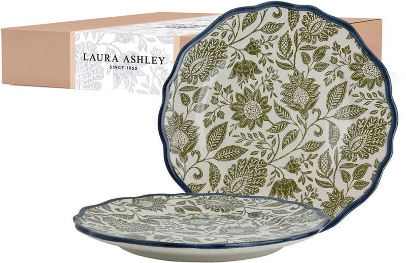 Assiette plate 27 cm Sage, Laura Ashley
