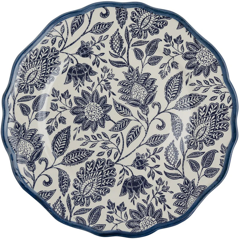 Assiette plate 27 cm Hedingham Blue, Laura Ashley