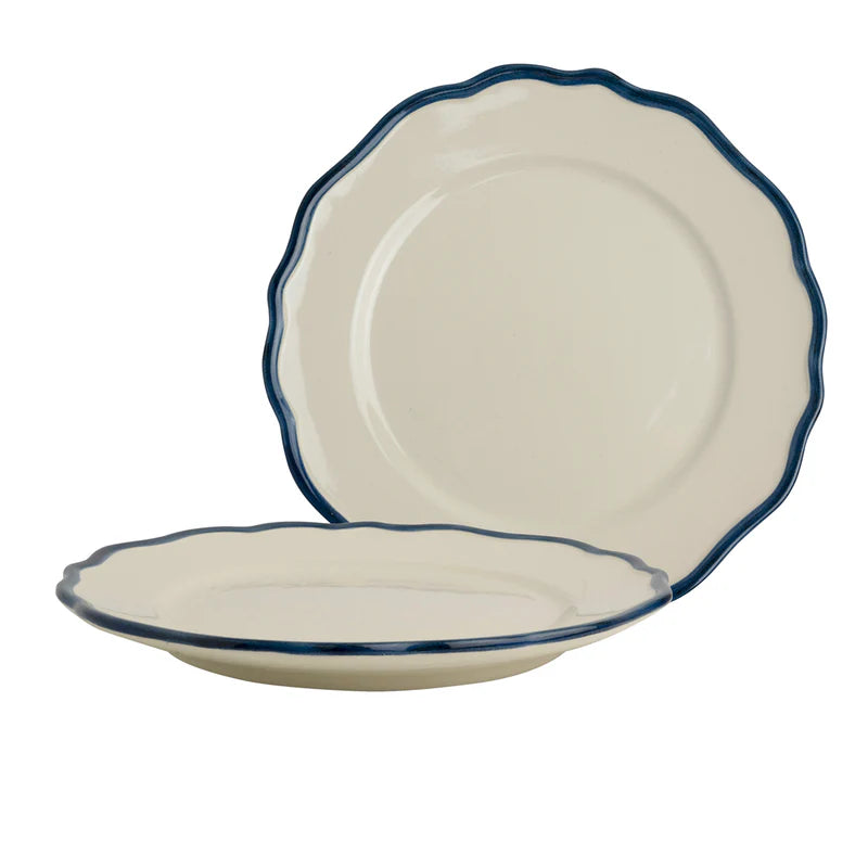 Assiette Plate 27 cm Solid Blue, Laura Ashley