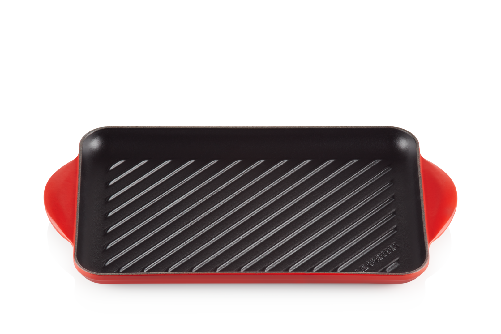 Traditional rectangular grill 32cm, Cherry, Le Creuset