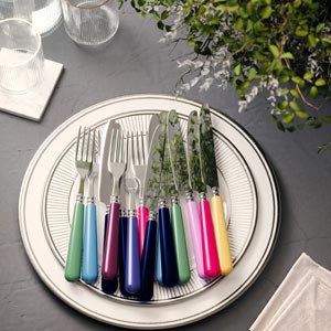 Couteau à Dessert Hélios Bleu Marine, Capdeco