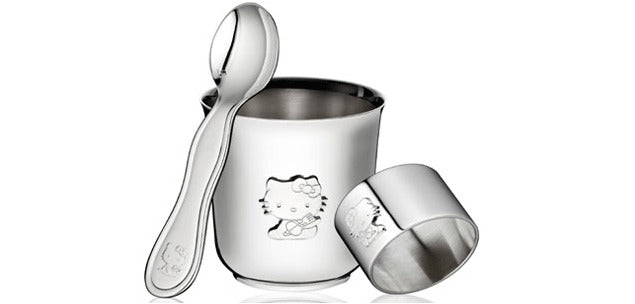 Hello Kitty Silver Metal Set, Christofle