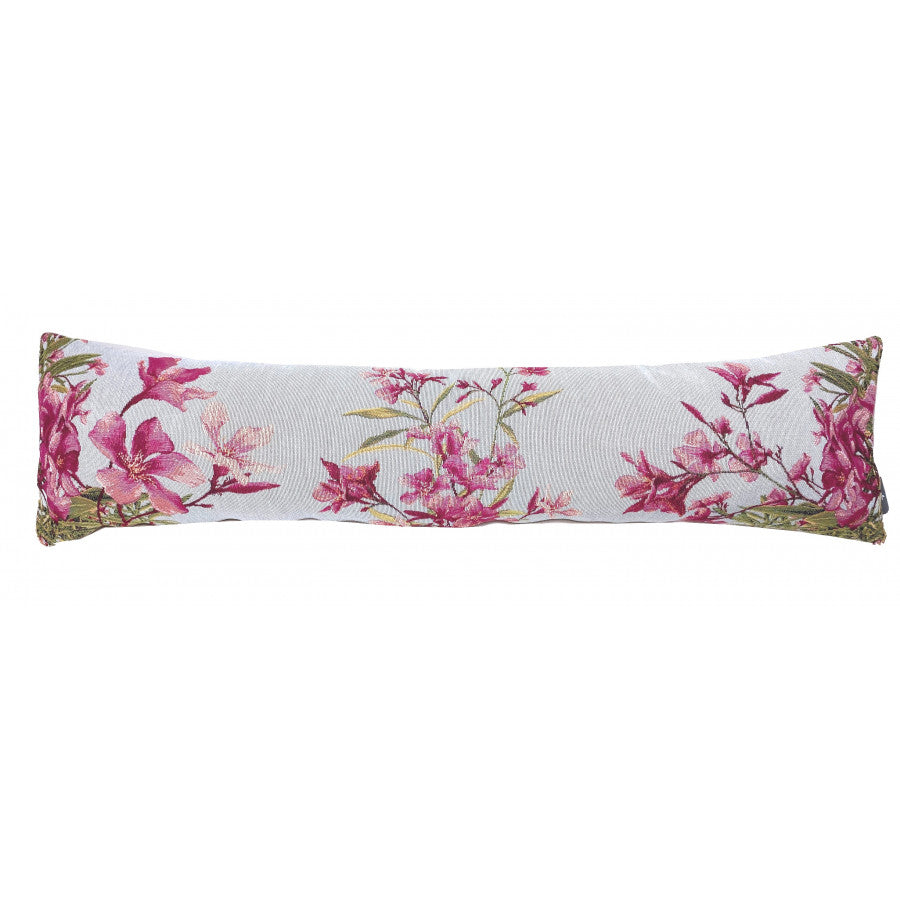 Long cushion cover 22x88cm, Oleander flowers, ART DE LYS
