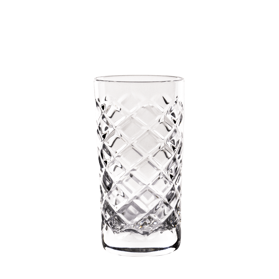 Longdrink glass 340ml cut crystal, Kr1, Pekalla