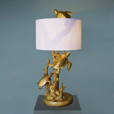 Lamp with Turtle Bathing Shade, Chéhoma