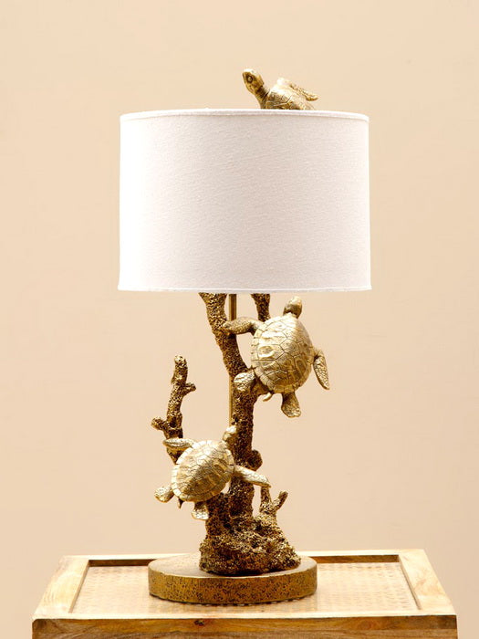 Lamp with Turtle Bathing Shade, Chéhoma