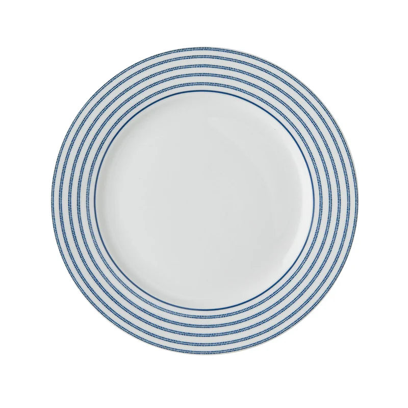 Assiette dessert 20 cm Blue Candy Stripe, Laura ashley