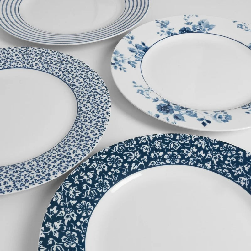 Assiette dessert 20 cm Sweet Alllysum Blue, Laura ashley