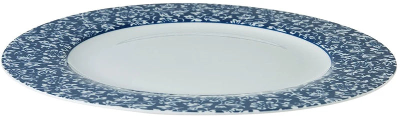 Assiette plate 26 cm Sweet Allysum Blue, Laura Ashley