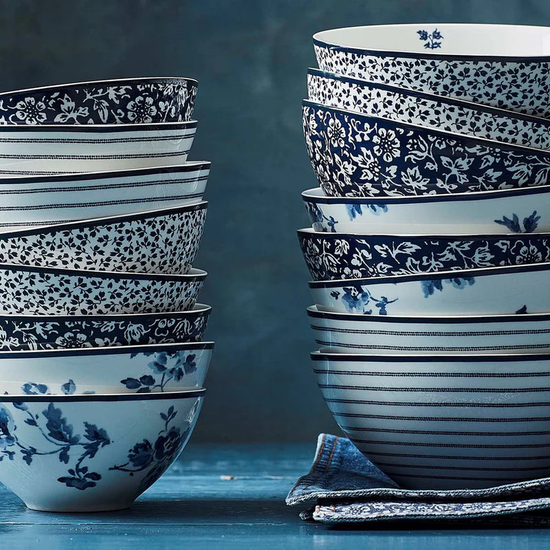 Bol 13 cm Blue Candy Stripe, Laura ashley