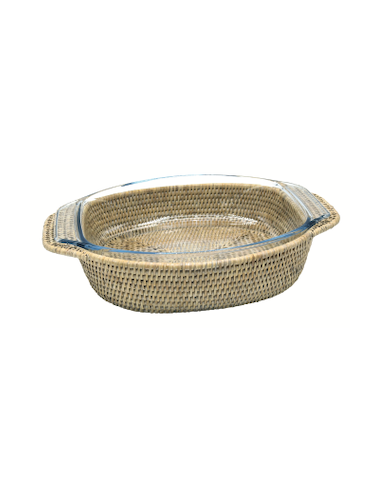 Porte-Pyrex Ovale, Raviolé,White Pagan