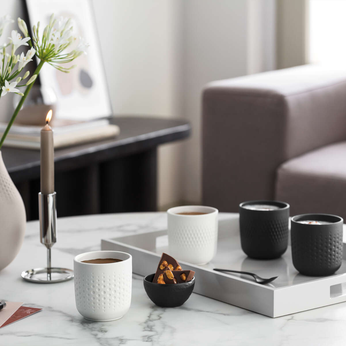 Mug 2 pièces Manufacture Collier Noir, Villeroy & Boch