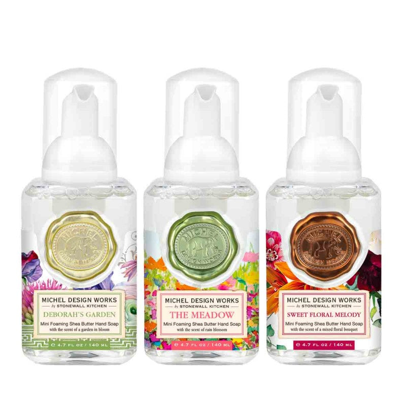 Set of 3 foaming soaps 140 ml - Deborah's Garden/Meadow/Sweet F.