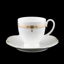 Lot 9 Paires Moka + 2 soucoupes Montserrat, Villeroy & Boch