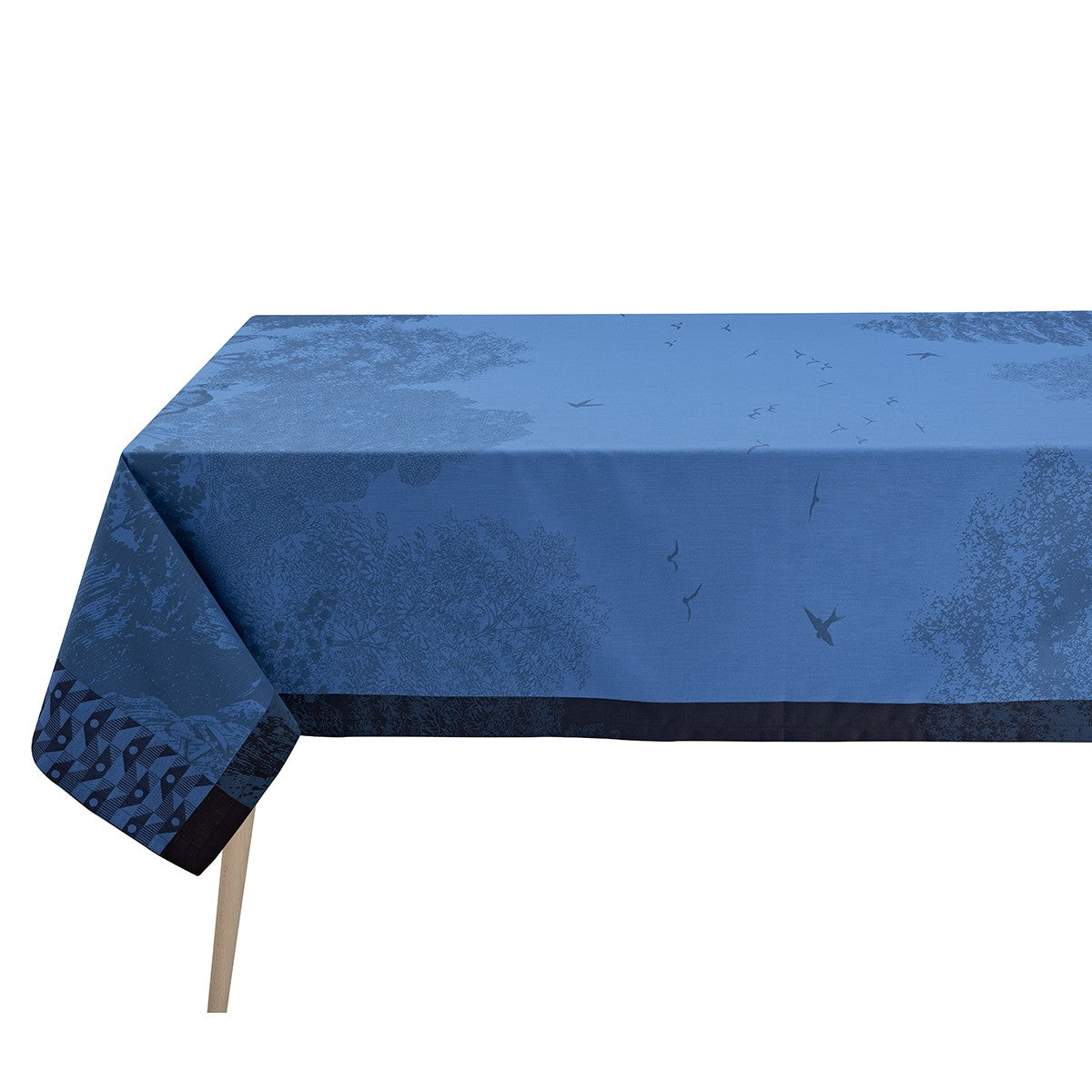Tablecloth 175x175cm, Heavenly Enchanted Forest, Le Jacquard Français