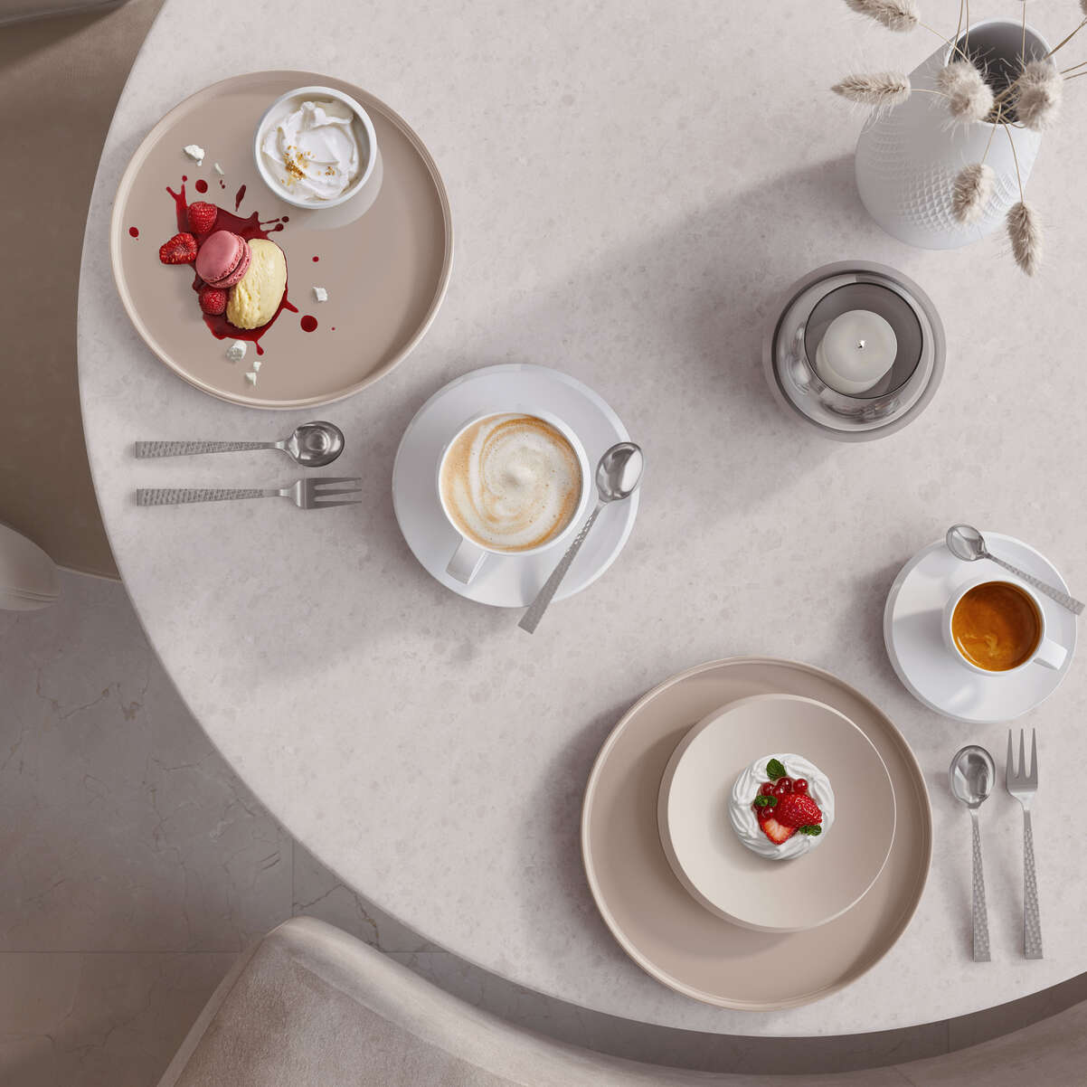 Paire Tasse Moka Newmoon, Villeroy & Boch