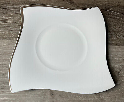 Lot 2 Ass. Plates + 2 Ass.dessert  New Wave Premium Platinum, Villeroy & Boch