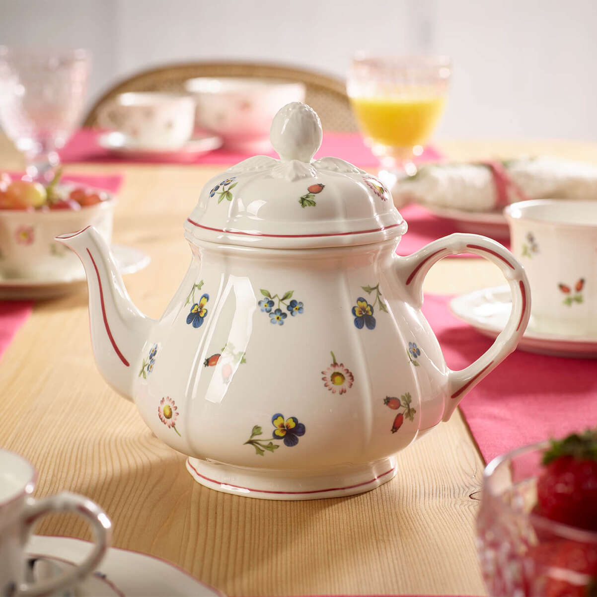 Paire Tasse Thé 0.20L. Petite Fleur, Villeroy & Boch