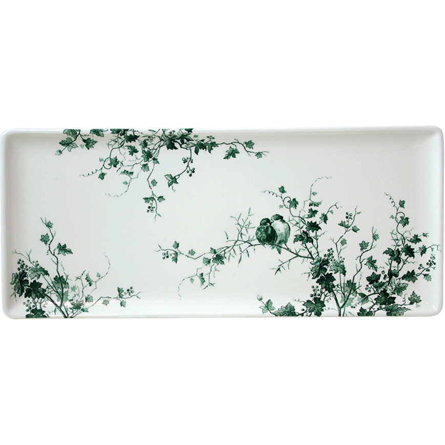 Cake dish, The birds, Gien