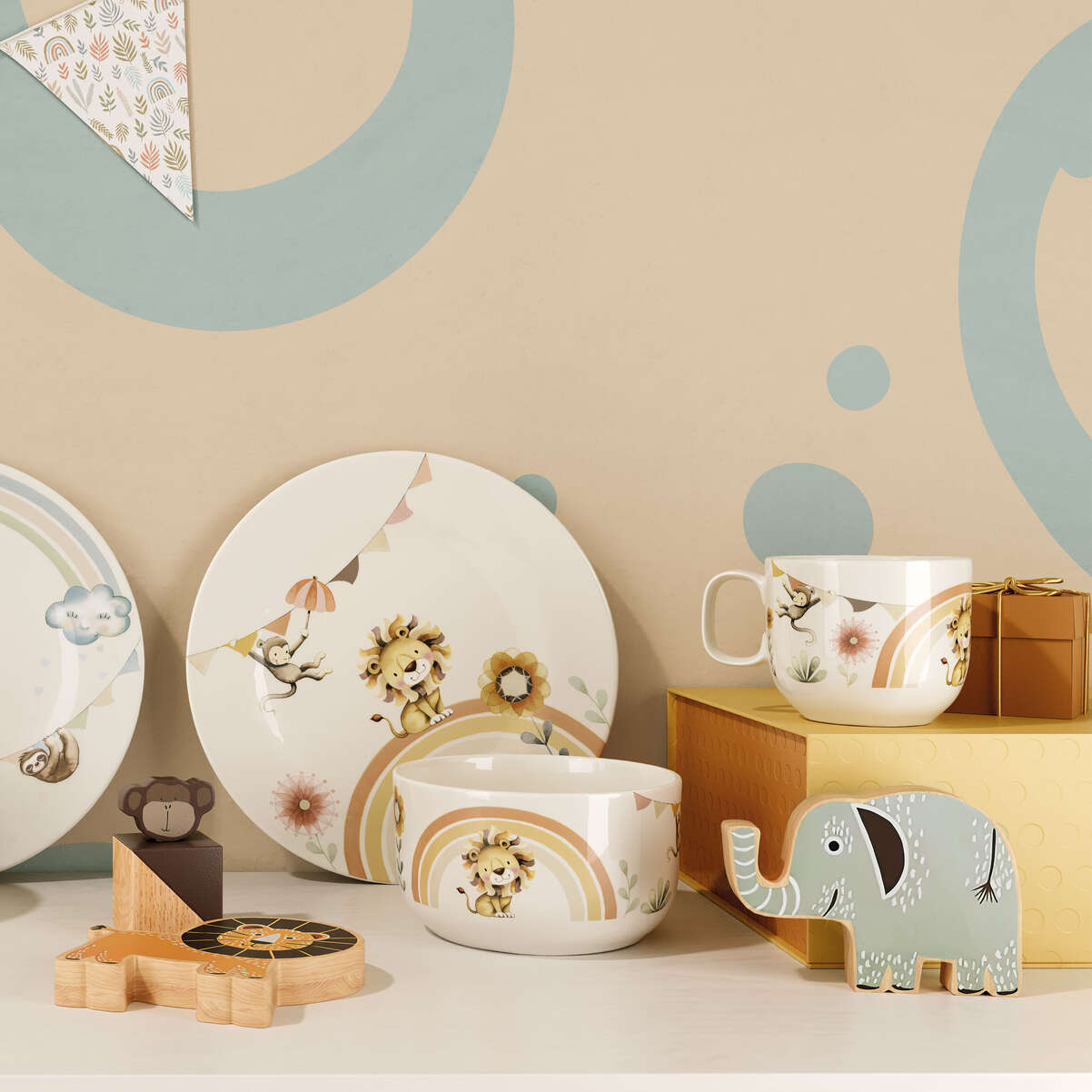 Ensemble Enfant 3 pièces Roar Like a Lion, Villeroy & Boch